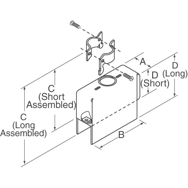 201165-2 TE Connectivity AMP Connectors  Backplane Connector Accessories